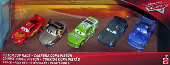 Piston Cup Race 5-Pack